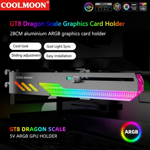 Soporte De Tarjeta Gráfica Gpu De Aleación De Aluminio