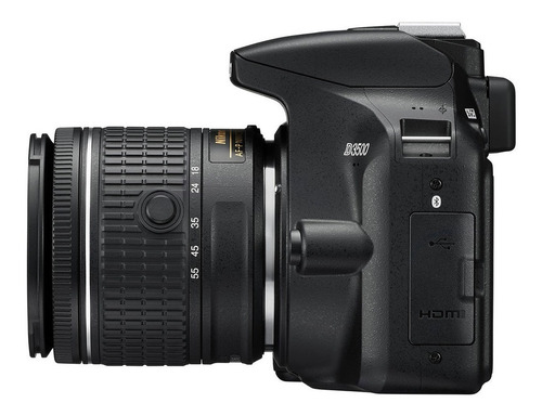 Kit: Nikon D3500 Dslr + Lente 18-55mm + Maletin + Memoria Sd
