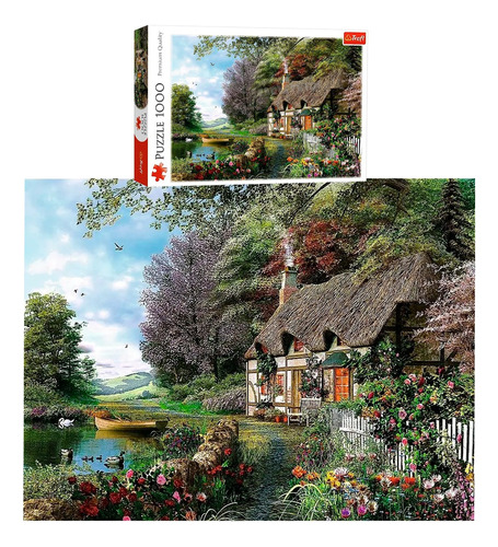 Puzzle Rompecabezas 1000 Piezas Trefl Cabaña De Campo Sk