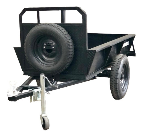 Imagen 2 de 8 de Carro De Arrastre Modelo Sin Tapa / Grande