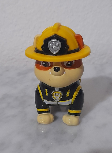 Rubble Paw Patrol Mission Action Pups Figura Spin Master (Usado)