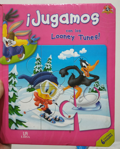 Libro ¡jugamos Con Los Looney Tunes! -usado- Con 6 Puzzles (Usado)