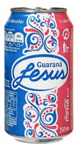 Refrigerante Guaraná Jesus Fardo 18 Latas 350ml - Maranhão