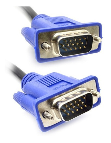 Cable Vga Macho Macho 3 Metros Con Doble Filtro 15 Pin X 3 