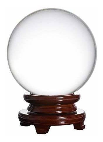 Longwin Bola De Cristal Enorme Esfera Esférica De Feng Shui