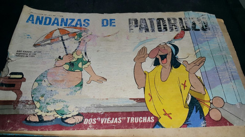 Revista Andanzas Patoruzu 589 Febrero 1994 2 Viejas Truchas