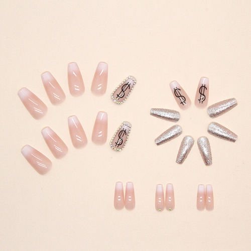 Uñas Postizas Pegamento De Uñas Postizas Decoradas Color Z608