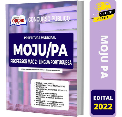 Apostila Concurso Moju Pa Professor Mag 2 Língua Portuguesa