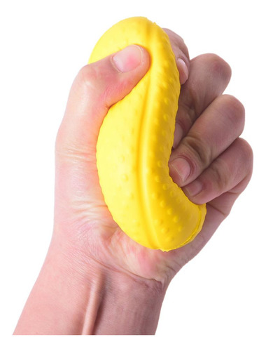 Bola De Força De Aperto De Mão Amarelo