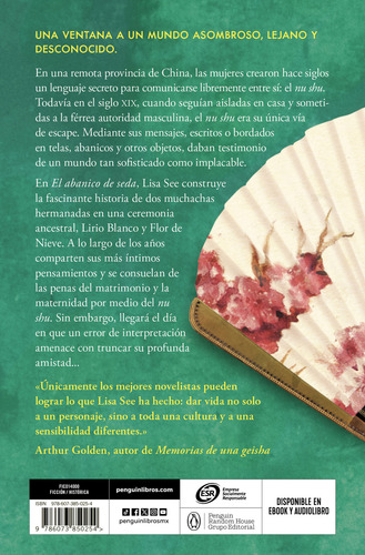 El Abanico De Seda, De See, Lisa. Editorial Debolsillo, Tapa Blanda, Edición 01 En Español, 2024
