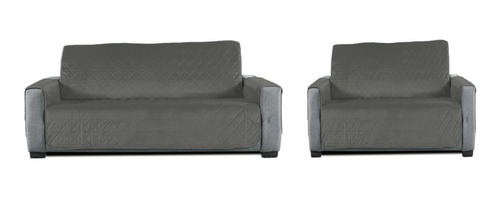 Fundas Para Sillón Loveseat Y Sofá 2 Y 3 Asientos 2 Piezas