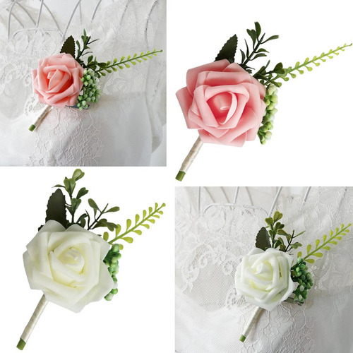 10xpe Ramilletes De Flores De Rosas Artificiales Y