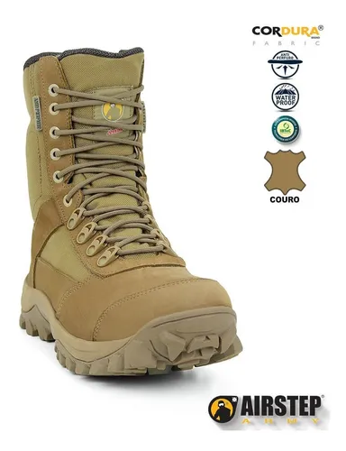 Bota Coturno Airstep 8625 Coyote Anti Perfuro E Prova D gua