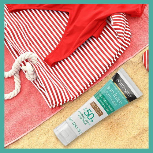 Neutrogena Sun Fresh Protector Solar Fps50 Tono Oscuro