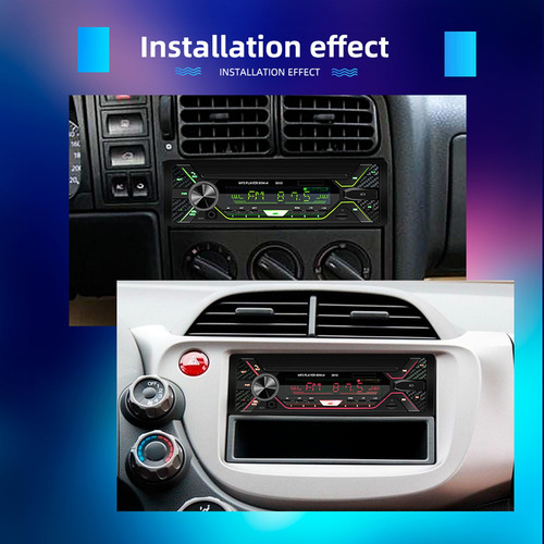 Estéreo De Coche Con Radio De Coche Car 7 Audio Hevxm Mp3 Bt