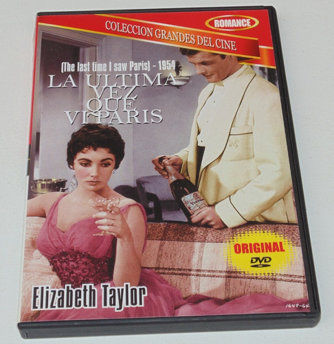 La Ultima Vez Que Vi Paris Elizabeth Taylor Dvd Original