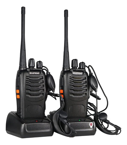 Set Radio Walkie Talkie Baofeng  Uhf Caja 2 Boquitoquis