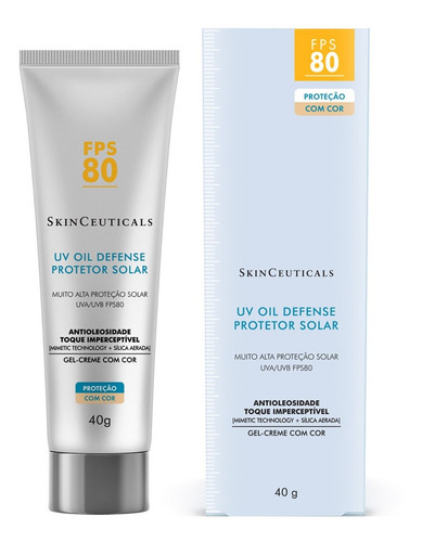 Protetor Solar Facial Fps 80 Skinceuticals Tinted 40g