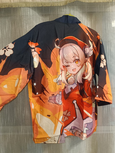 Imagen 4 de 4 de Genshin Impact Cosplay Haori Diluc Qiqi Klee Keqing Fischl