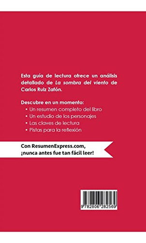 La Sombra Del Viento De Carlos Ruiz Zafón (guía De Lectura):