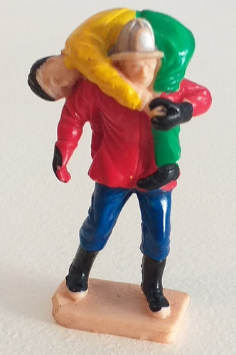 Imagen 2 de 10 de Lote X 3 Figuras Oficios Soldadito Muñeco Retro Vintage