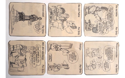 Lote Historietas Humor - Autor Ortiz - La Voz Del Interior