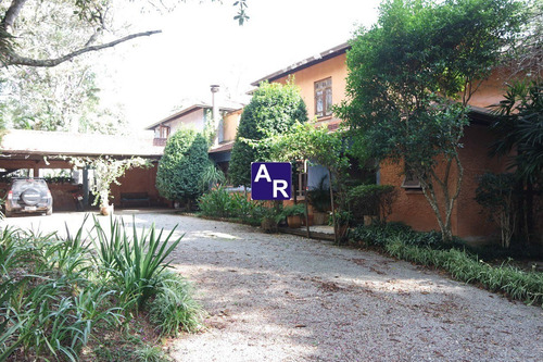 Imagem 18 de 30 de Granja Viana Casa Estilo Chácara Semi Térrea De 4 Suítes 600m2 E Terreno 2110m2 Com Piscina - Cc00153 - 68501940