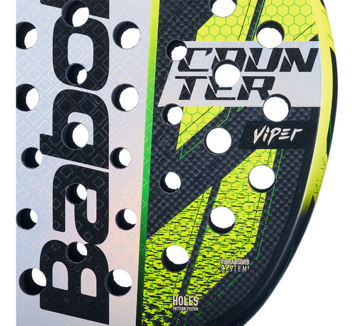 Paleta De Padel Babolat Counter Viper 2023 Color Verde