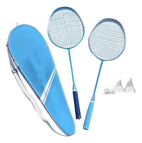 Juego De Raquetas De Bádminton De 2 Piezas Para Juegos Al Ai