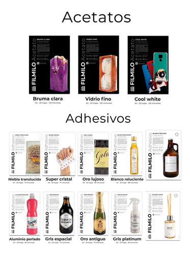 Filmilo Art-jet Adhesivo Oro Lujoso A4 20 Hojas