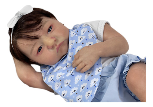 Bebê Reborn Menina Levi Acordada