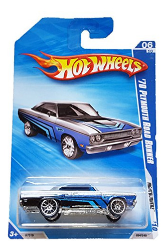 Hot Wheels - Plymouth Road Runner Azul 2010 Hotwheels-1139