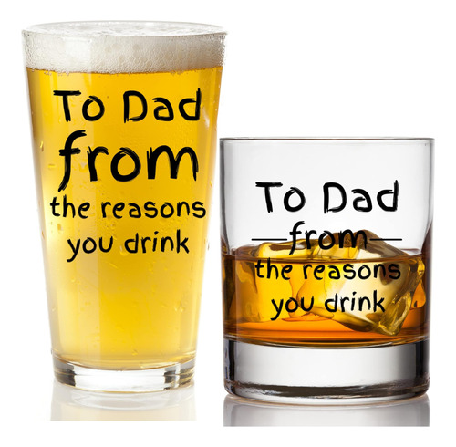 Set Combinado Para Papá De The Reasons You Drink - Divertido