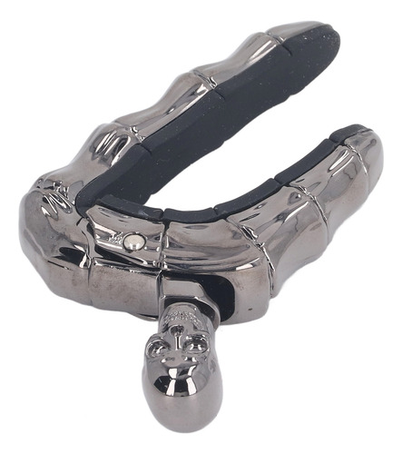 Perilla De Guitarra Skull Capo, Diseño De Cierre De Silicona