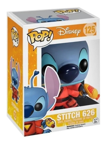 Imagem 3 de 3 de Figura de ação Lilo & Stitch Stitch 626 4671 de Funko Pop! Disney
