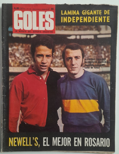 Revista Goles 1126 - Newells Copa Confraternidad 1970 Fs