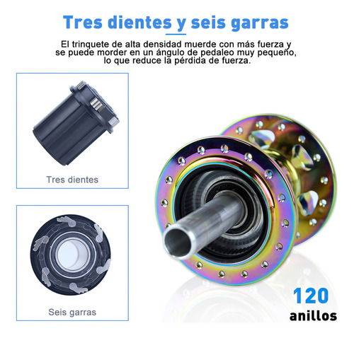 Masas Tronadoras Tanke 36 Hoyos Hg 7-12 V Shimano Sram Mtb