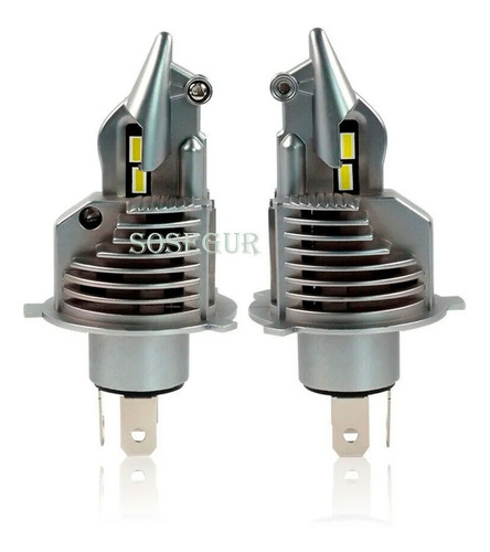 Imagen 1 de 7 de Par Kit Ampolletas Led H4 Premium Bi-led Csp 70w