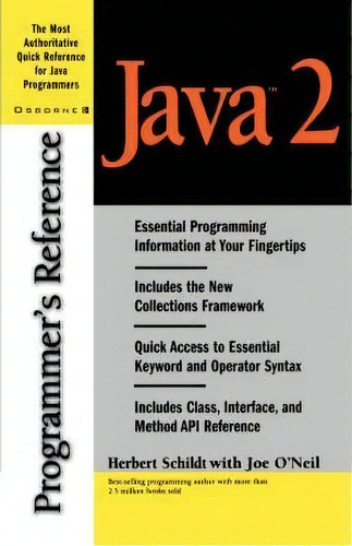 Java 2 Programmer's Reference, De Herbert Schildt. Editorial Mcgraw Hill Education Europe, Tapa Blanda En Inglés
