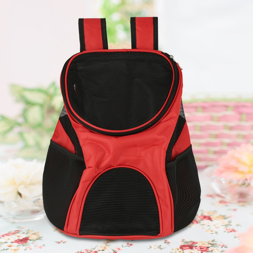 Mochila Portamascotas Con Dos Correas De Hombro P/gato/perro