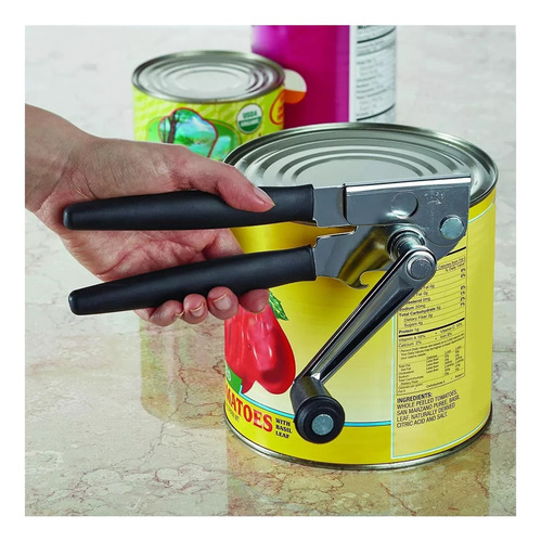Abridor De Latas Comercial Industrial Resistente Y Duradero Negro