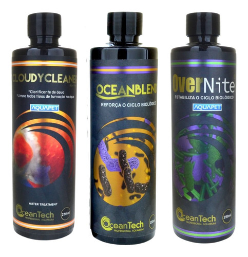 Cloudy Cleaner+ocean Blend+over Nite 250ml Ocean Tech