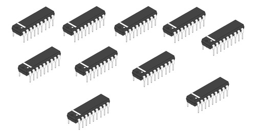 Uln2803a Circuito Buffer 8 Canales Paquete