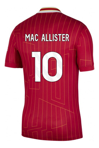 Camiseta Mac Allister 10 Liverpool Futbol