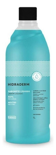 Refil Sabonete Liquido Hidraderm Com Glicerina 1 L 