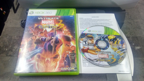 Ultimate Marvel Vs Capcom Para Xbox 360,excelente Titulo