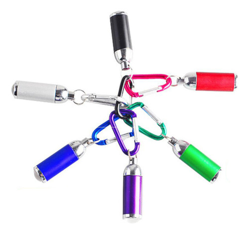 Llavero Con Mosquetón, Miniherramienta Led Para Exteriores,