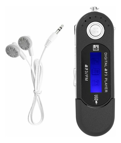 Mp3 Usb Music Video Digital Player With Lcd Screen 8gb