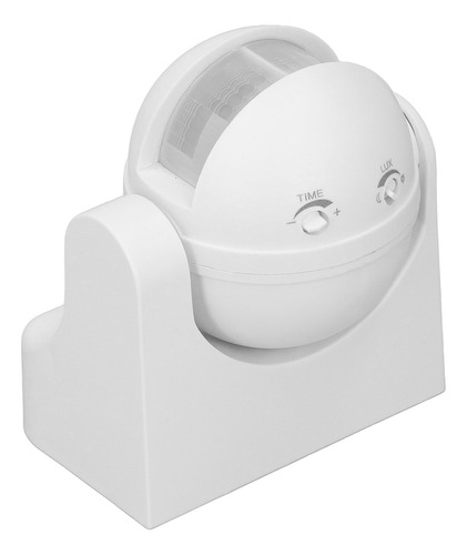 Sensor Detector De Movimiento Blanco Y Blanco, Impermeable,
