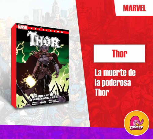 Imagen 1 de 2 de Comic La Muerte De La Poderosa Thor Español Latino